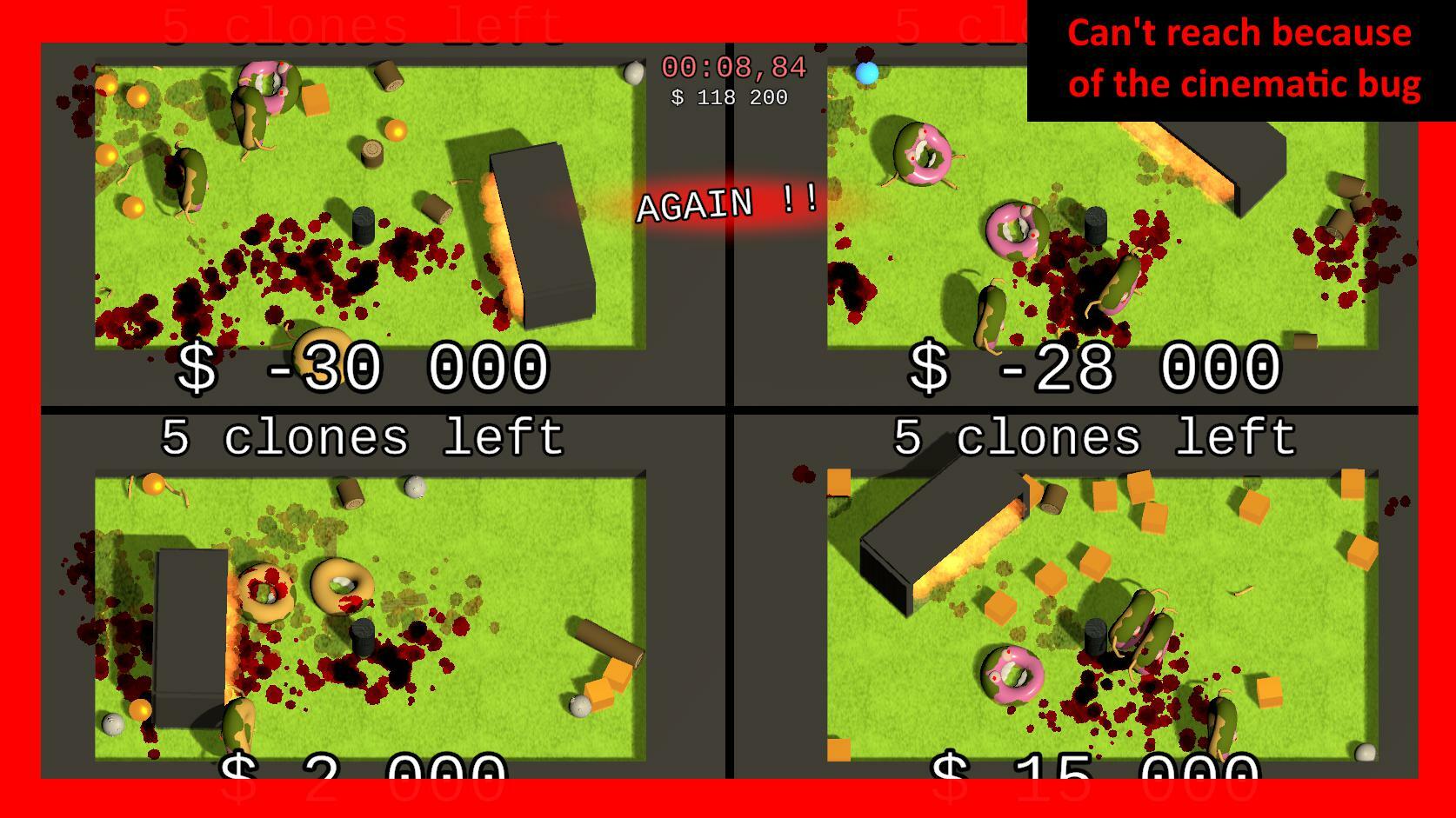 Scanvenging Cloning Puppies vs Zombie Donuts