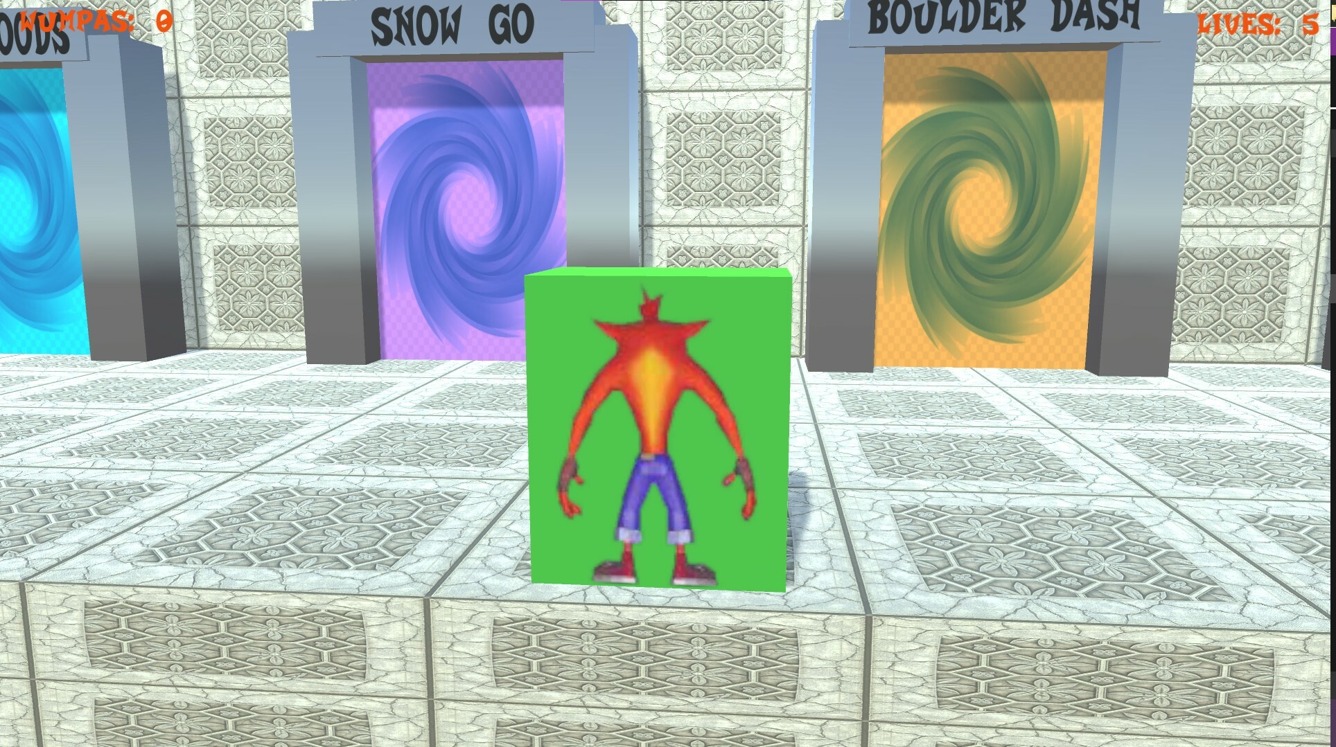 Crash Bandicoot Clone