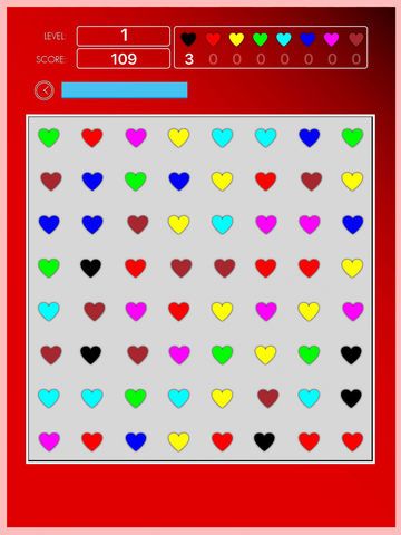 I Love Hearts - Casual 3 Gems Game - Free