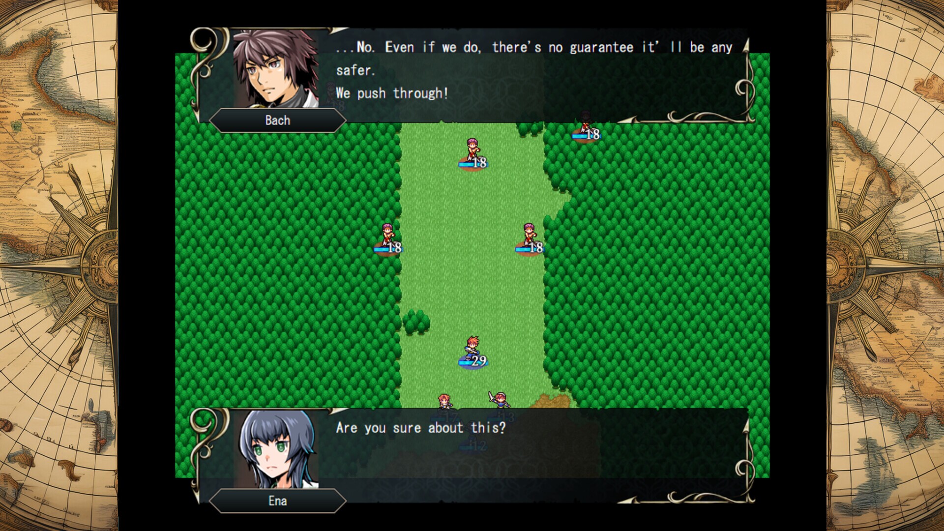 STRANGER SAGA -Stranger Bach and Iskiyeld's Ambition gameplay visual