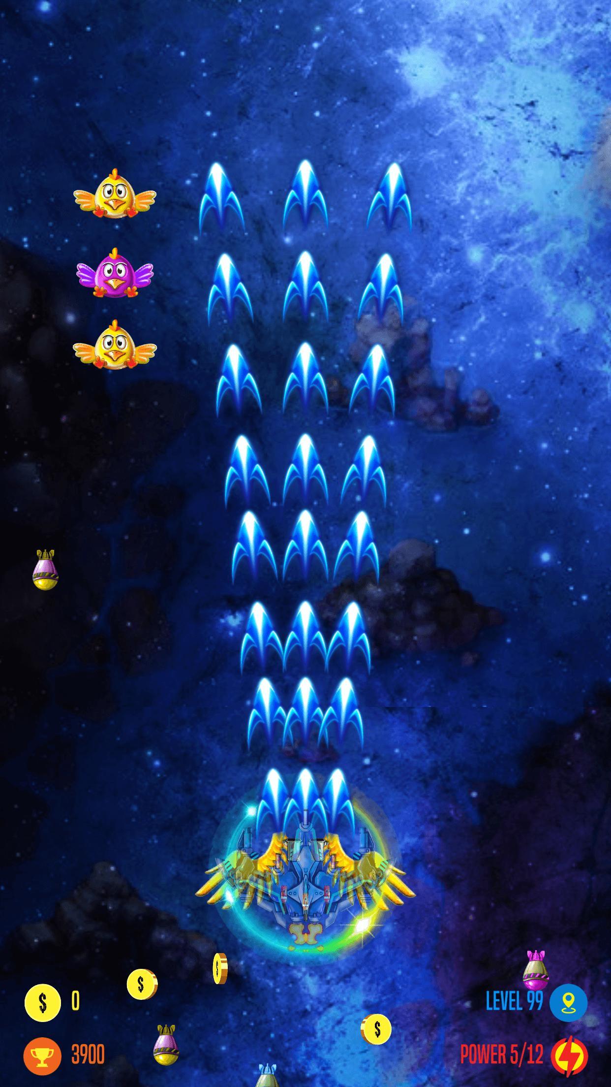 Strike Galaxy Chicken Attack
