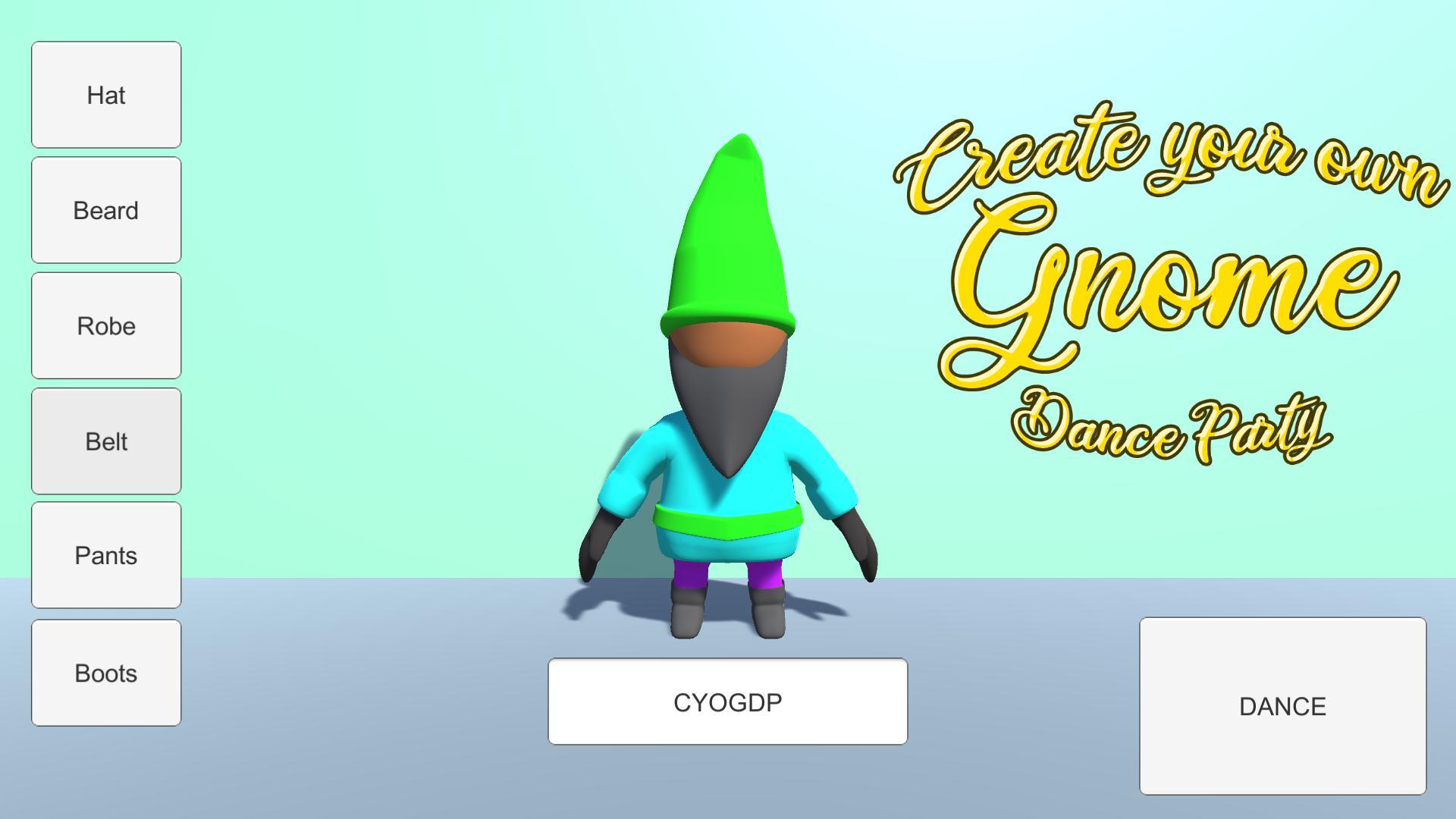 Create Your Own Gnome Dance Party