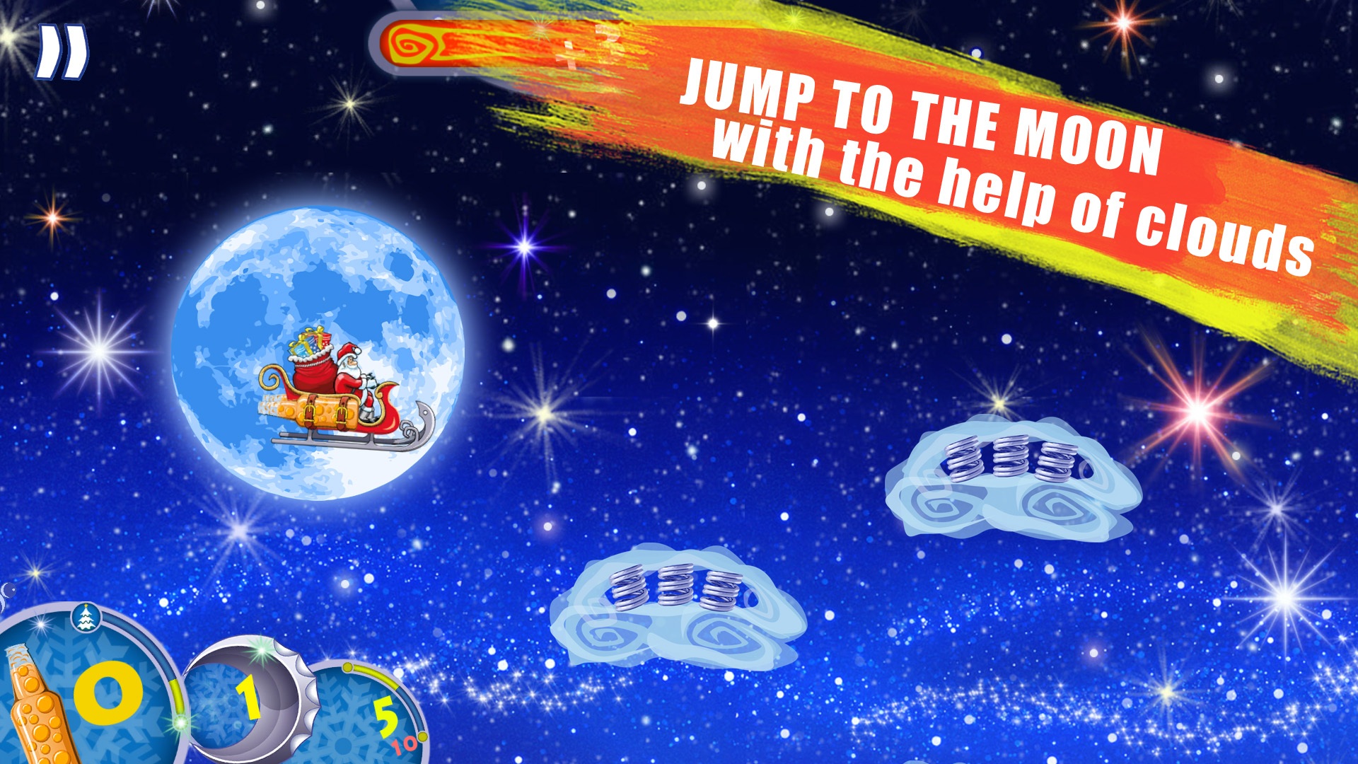 Santa Claus & Soda Racing game Christmas adventure