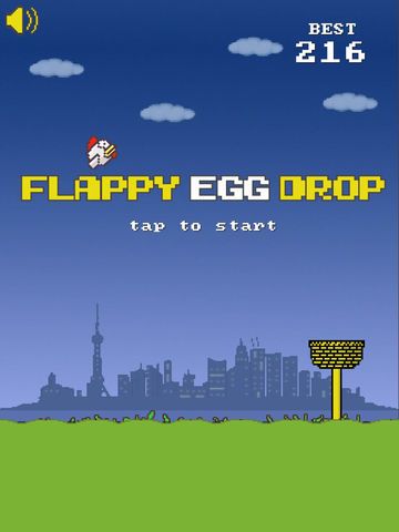 Flappy Egg Drop Free Fall