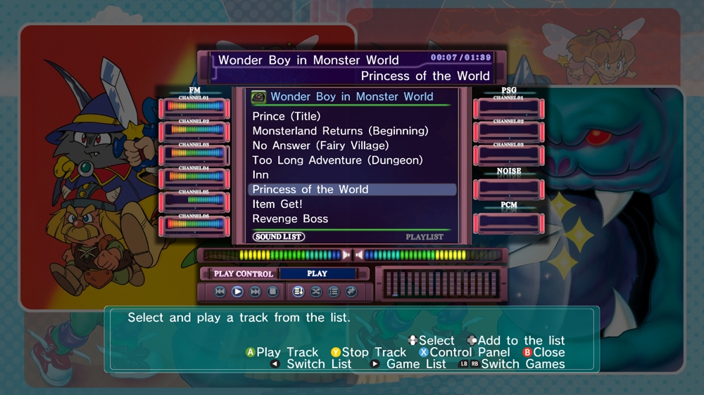 SEGA Vintage Collection: Monster World