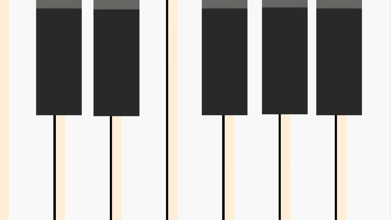 Игра фортепиано 1