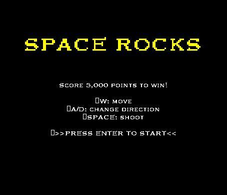 Space Rocks (a gms2 tutorial) By: Ariana Cecelic