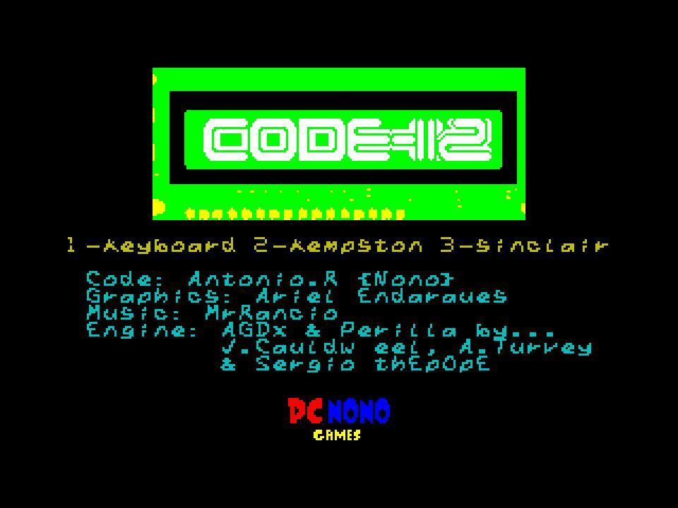 CODE-112 ZX Spectrum 48-128k by PCNONOGames
