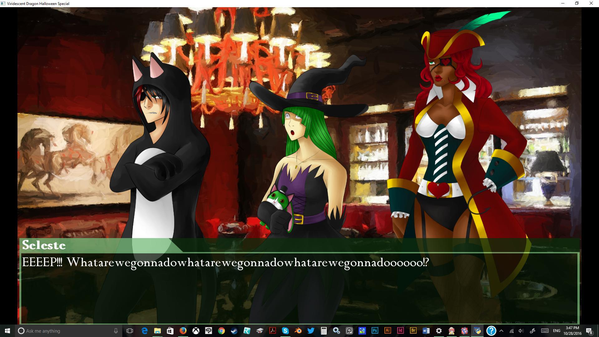 Viridescent Dragon: Halloween Special