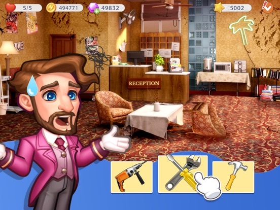 Hotel Frenzy:Grand Hotel Decor