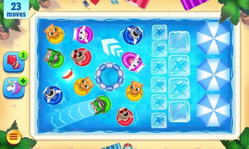Talking Tom Pool Puzzle Game screenshot