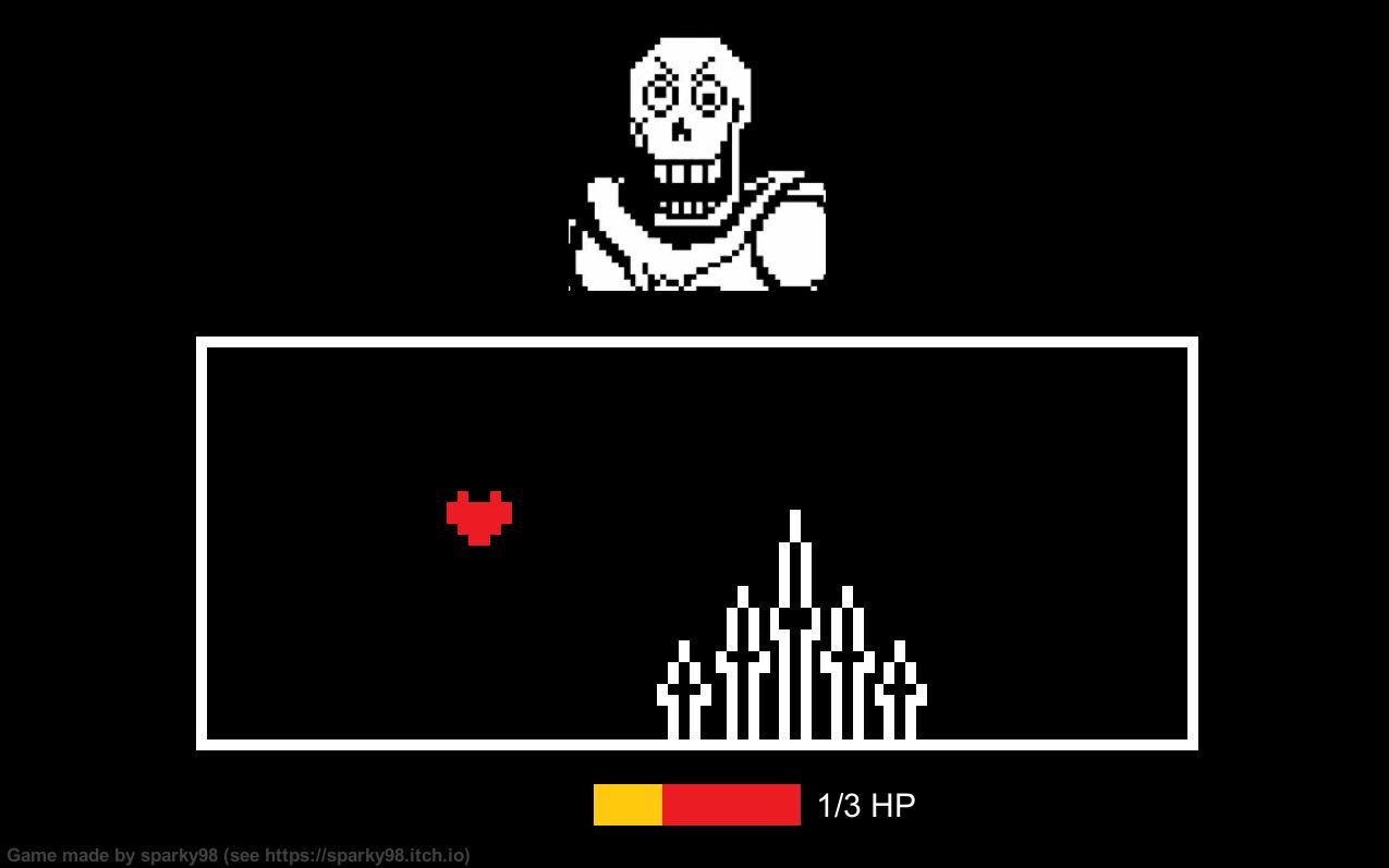 My very first little game (Inspired by Undertale)