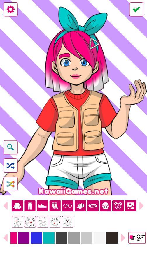 Kawaii Monster Trainer Avatar Maker - Android version