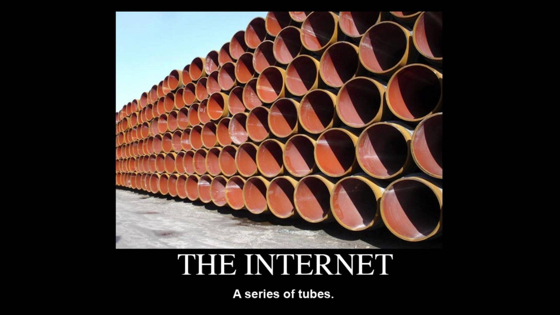 Series Of Tubes Meme