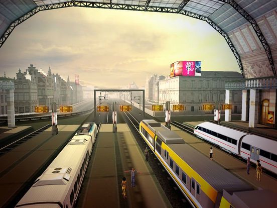 Euro Train Driving Games