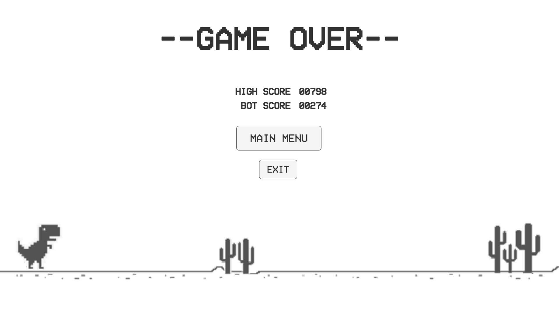 Chrome Dino Run (itch)