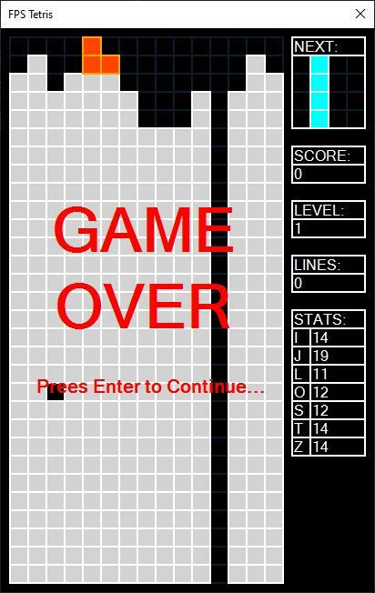 FPS Tetris