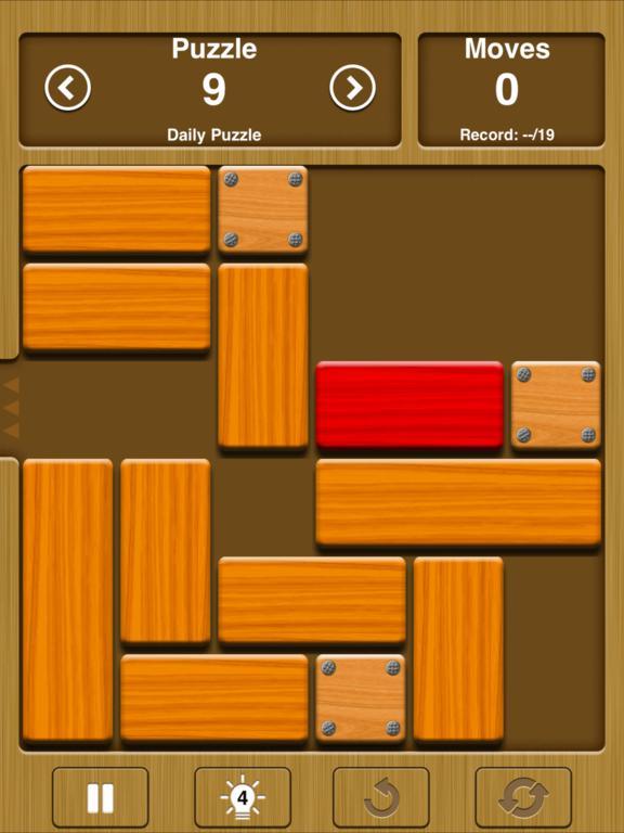 Unblock Me gameplay visual