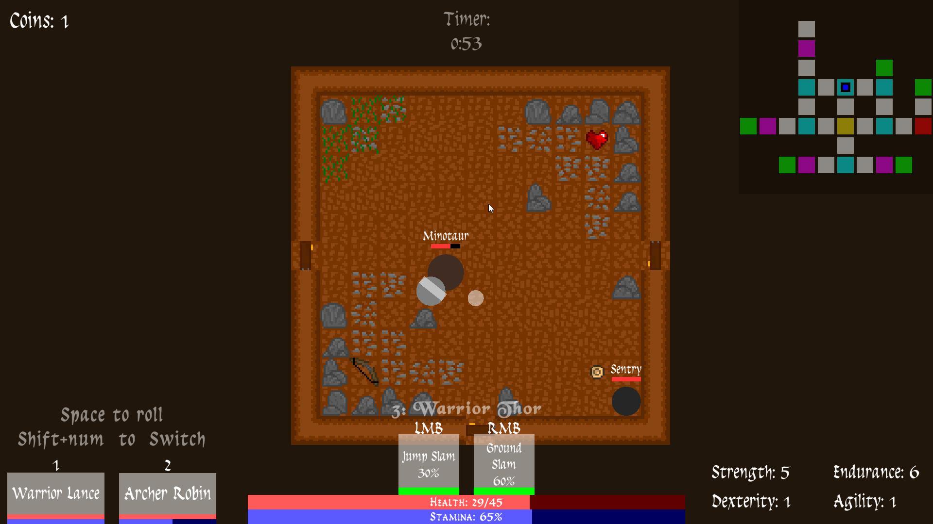 Hero Swap Dungeoneering