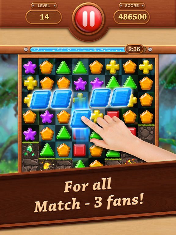 Wooden Match 3 - Puzzle Blast