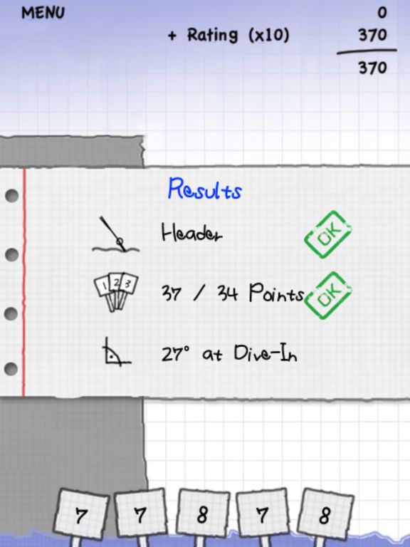 Stickman Cliff Diving screenshot