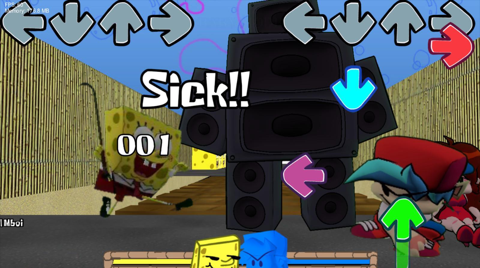 Vs Spongebob Parodies V3 FNF for MAC