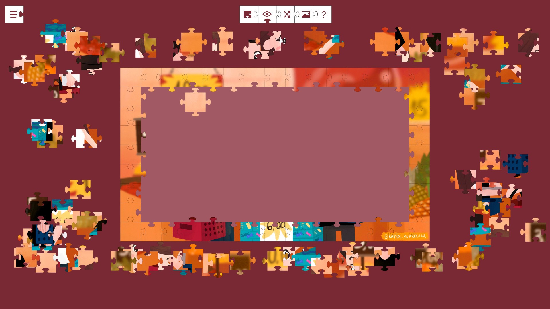 How Buddy’s parents met - jigsaw puzzle
