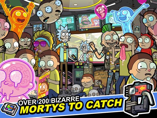 Rick and Morty: Pocket Mortys screenshot