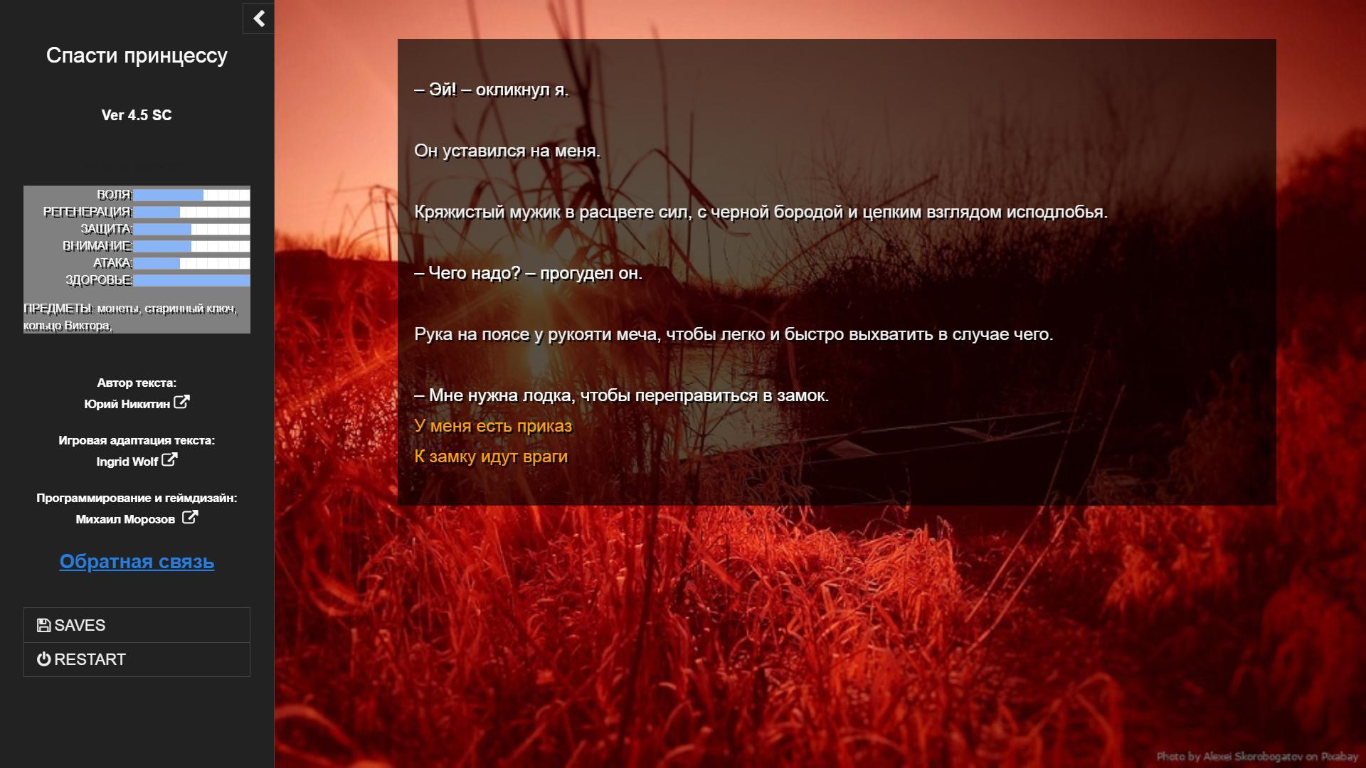 Спасти принцессу 1