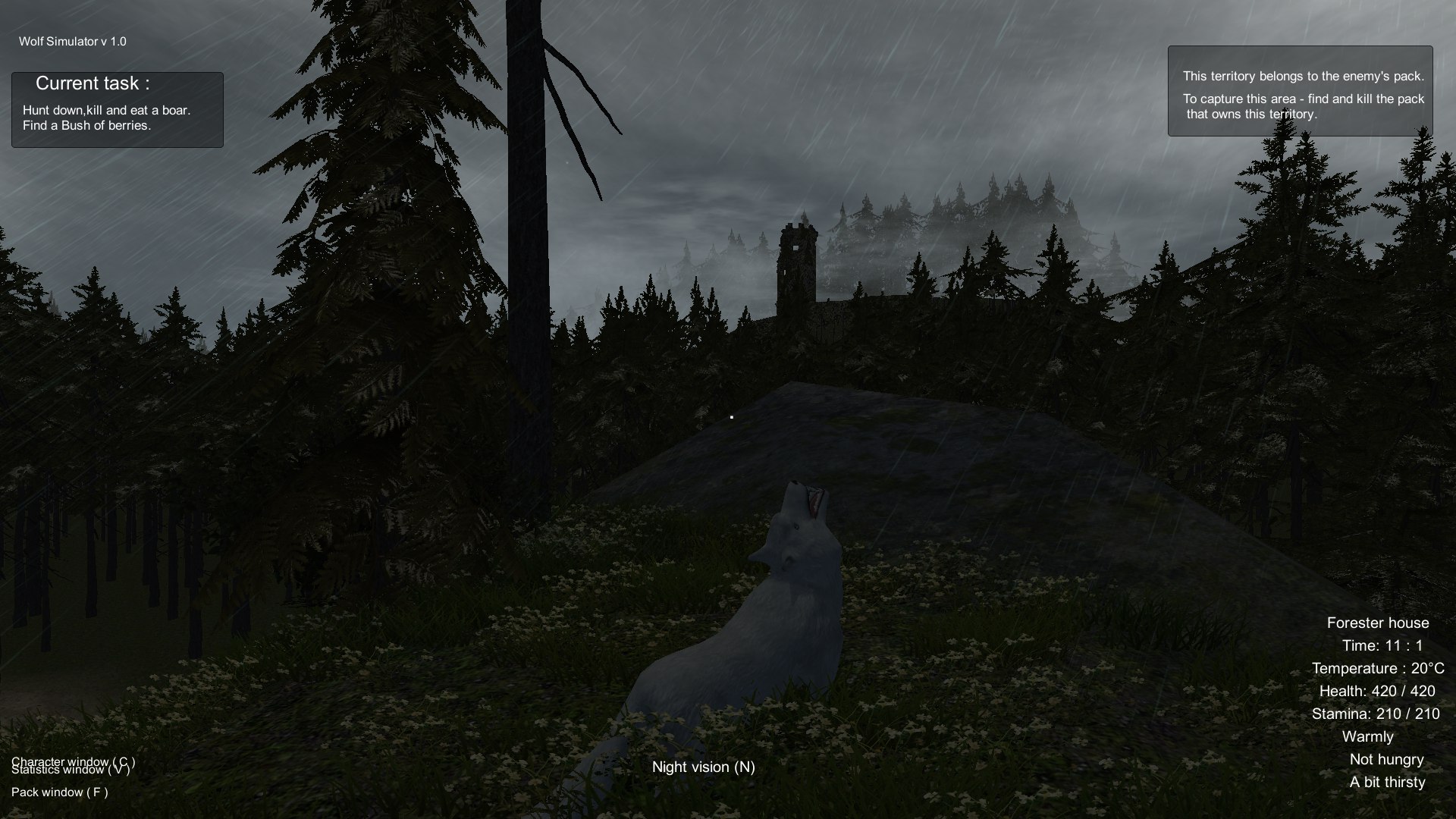 Wolf Simulator