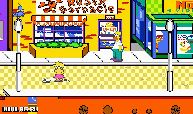 The Simpsons Arcade Game