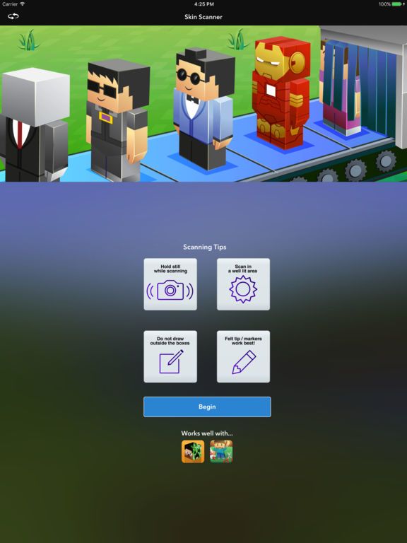 Minecraft: Skin Scanner