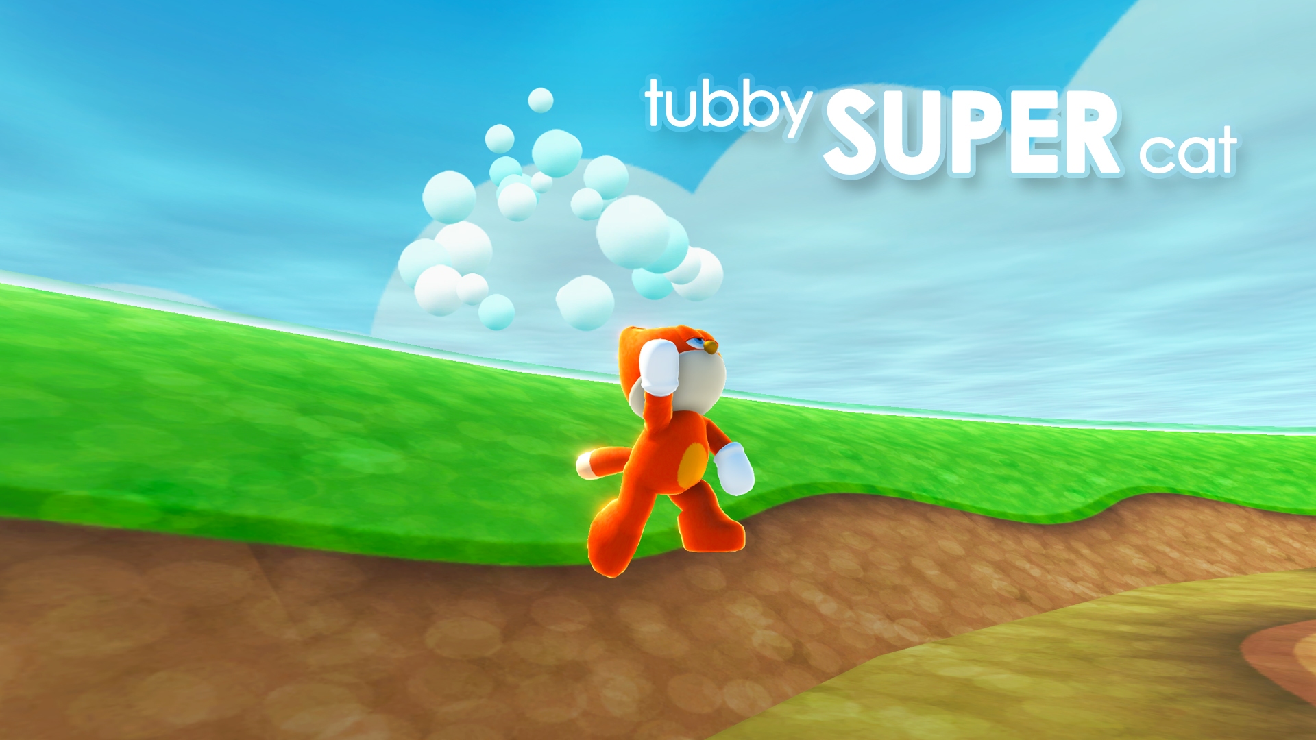 Run generator. Tubby. Tubboy. 3d platformer Cat.