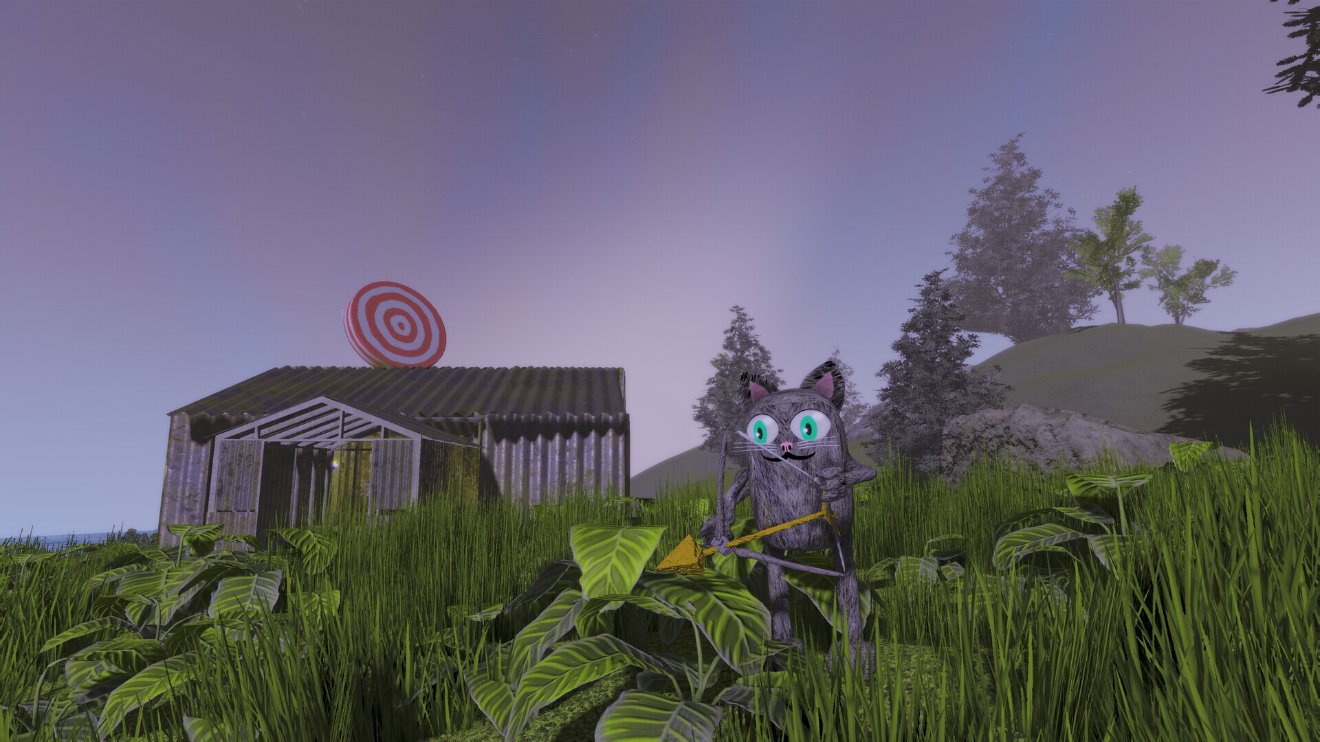 Floppy Cat Bow Golf! screenshot