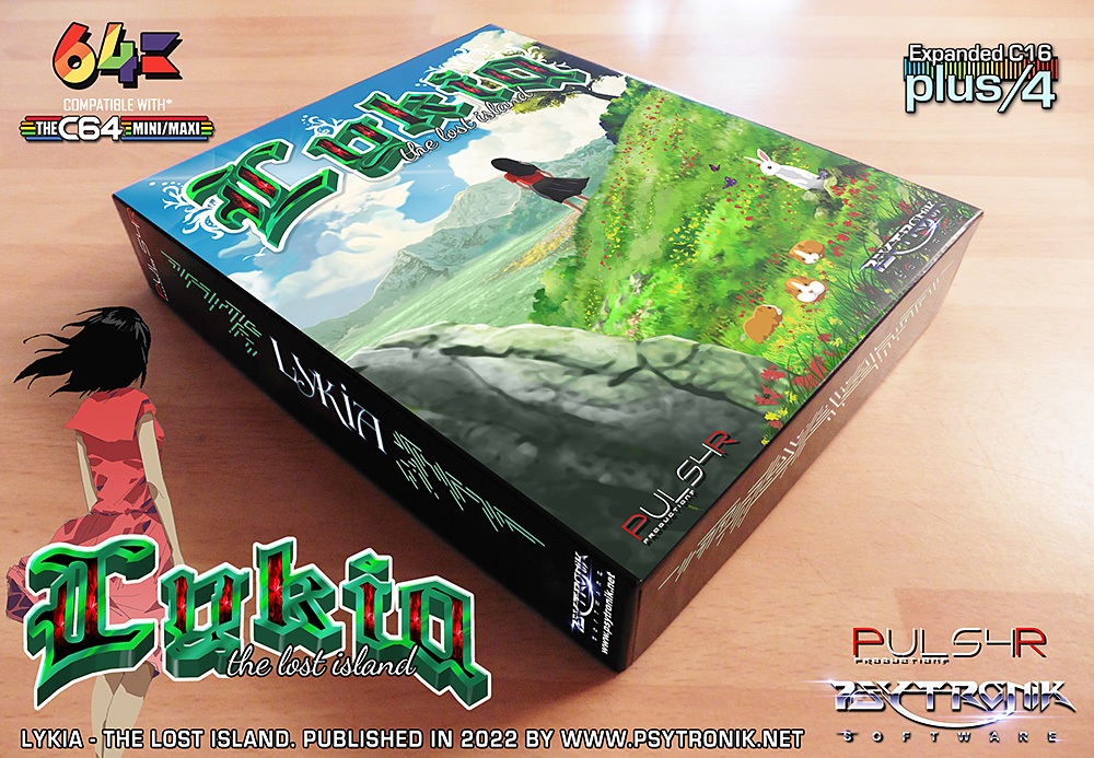 Lykia - The Lost Island (C64 + Plus/4) [FREE]