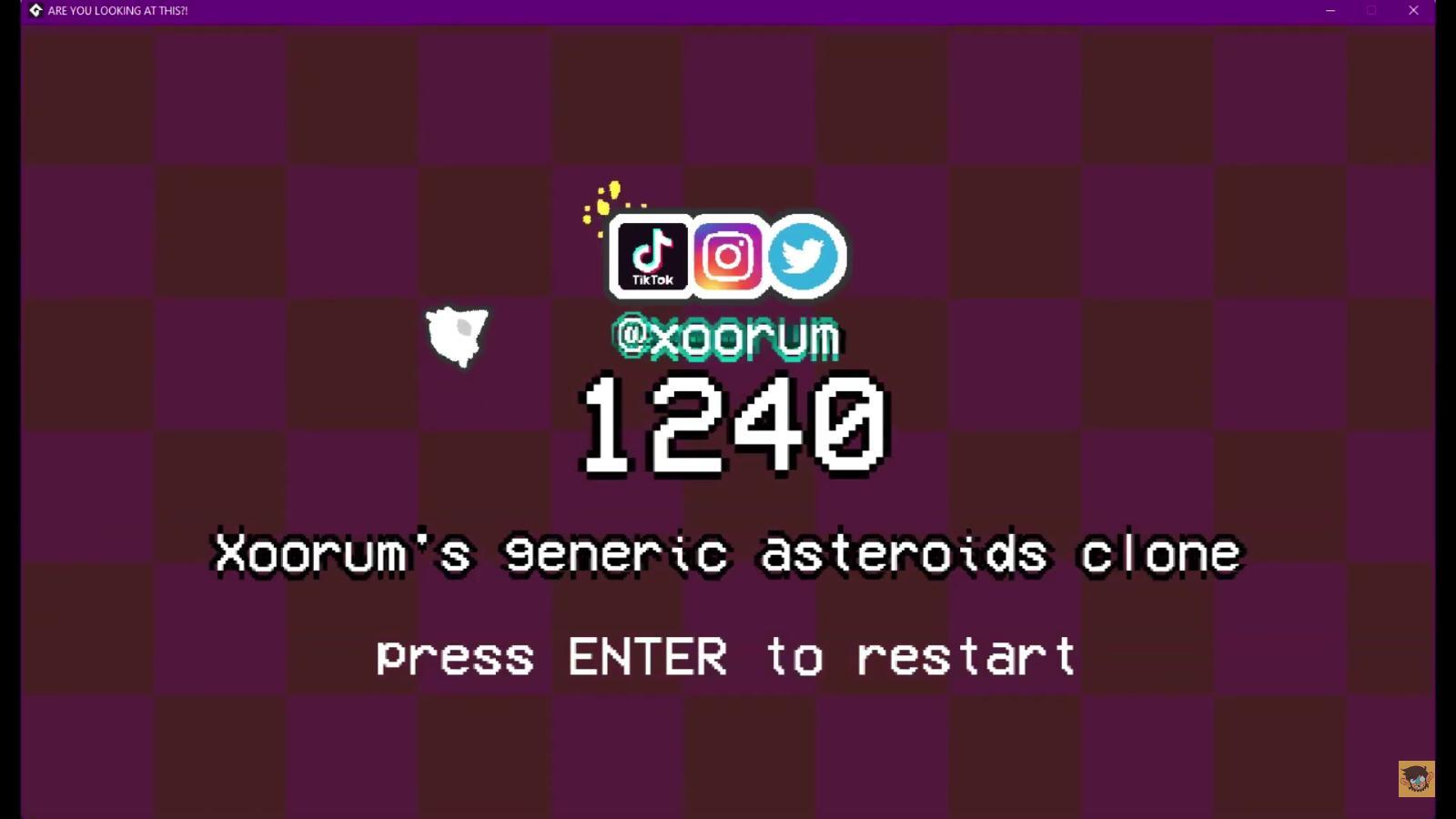 Xoorum's Generic Asteroids Clone