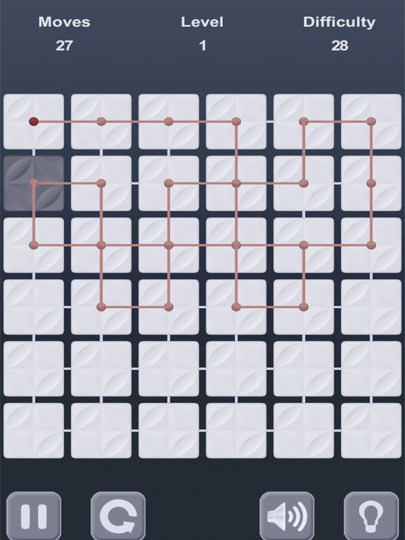 Lines Puzzle. Change color.