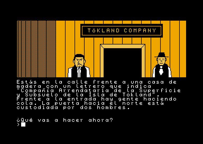 El Misterio de la Isla de Tökland (Amstrad CPC) (Spanish)