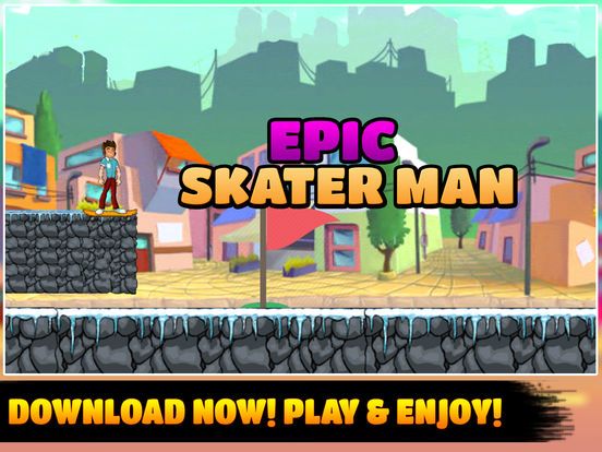 Epic Skater Man 3D