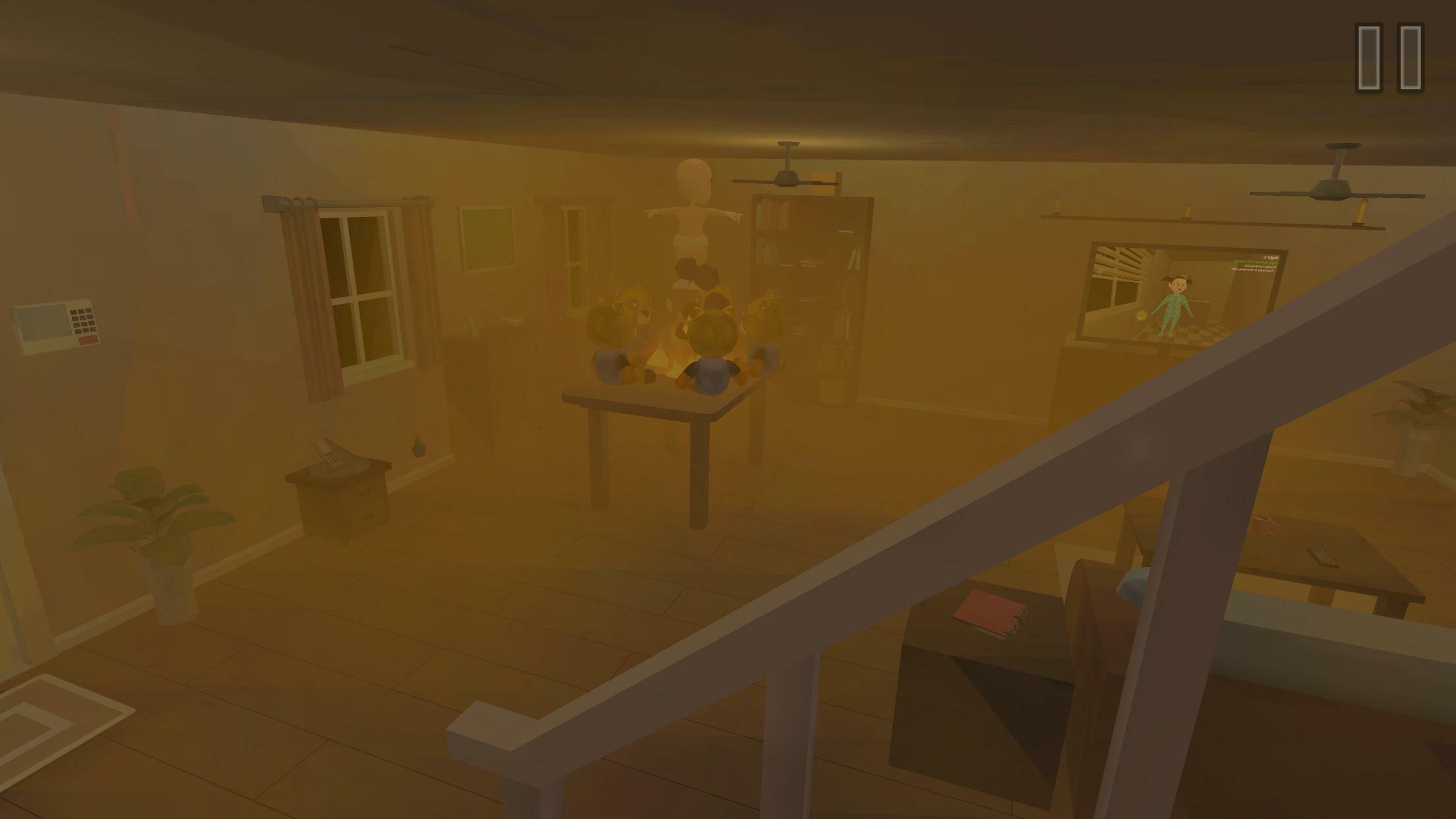 Baby Kids In Yellow House 2