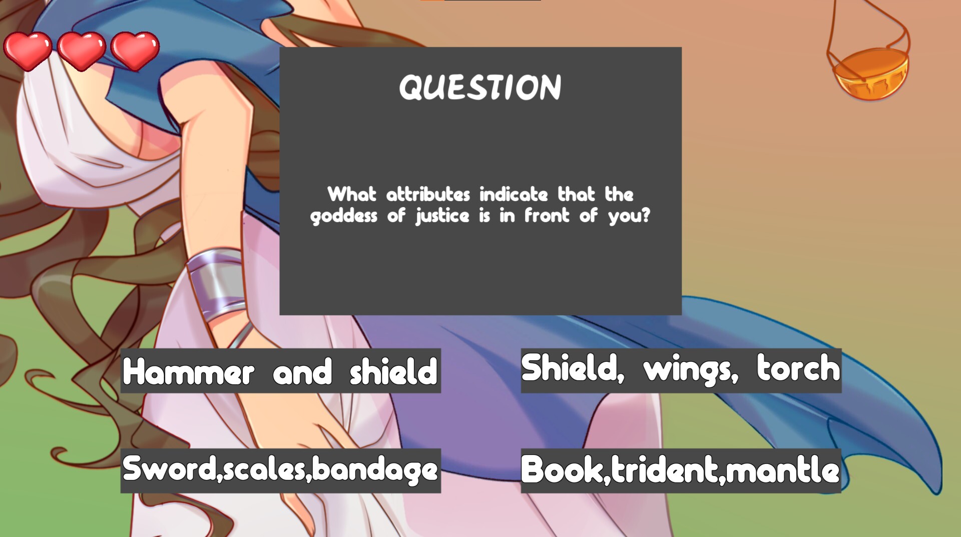 Horny Goddesses Quiz