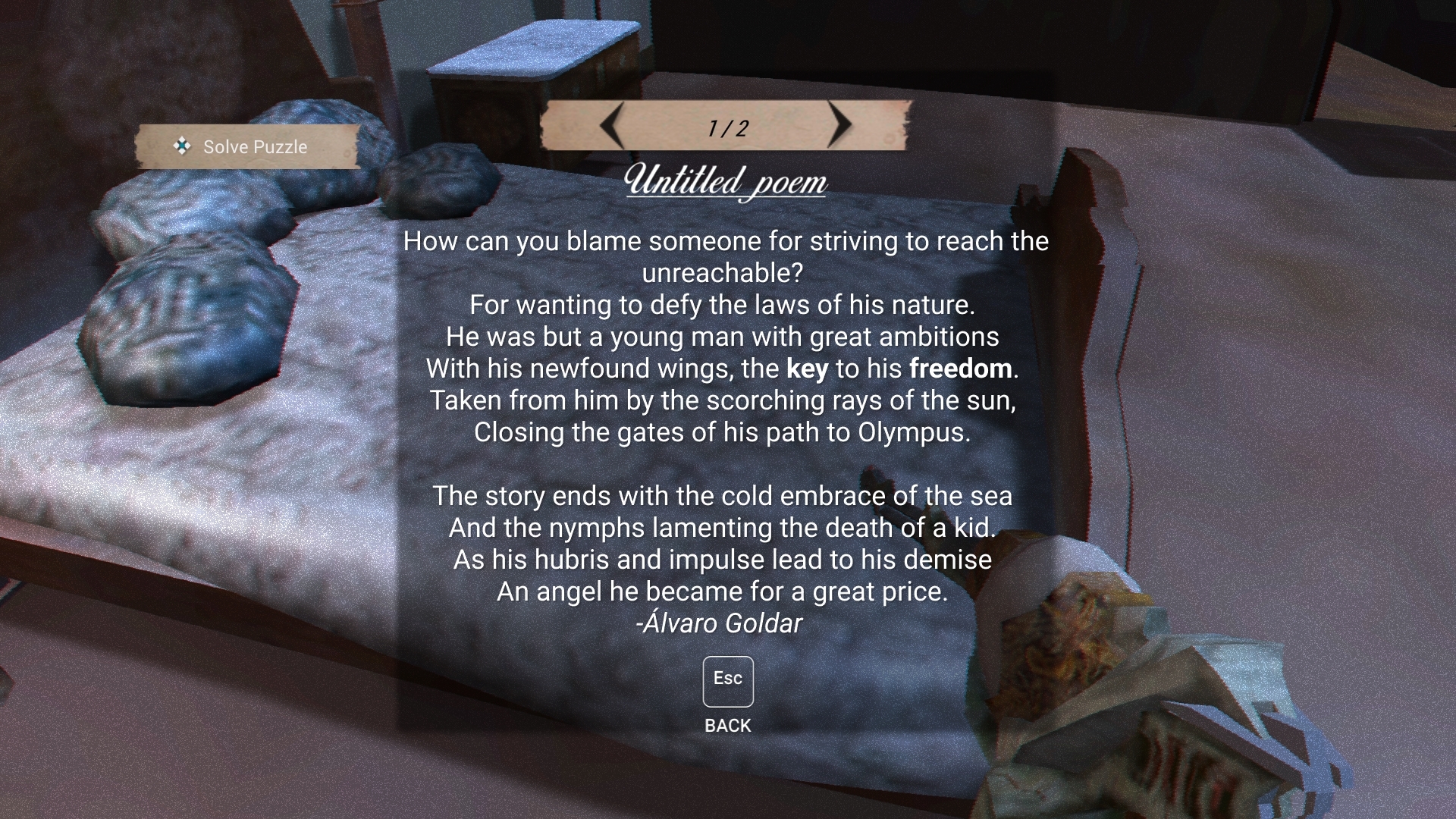 Fragments (itch) (Ezequiel Bernales, Leandro Tagliaferri, Lautaro Cabrini, fermingimpel, Matías Viana, LautiGM, IkerNoya)