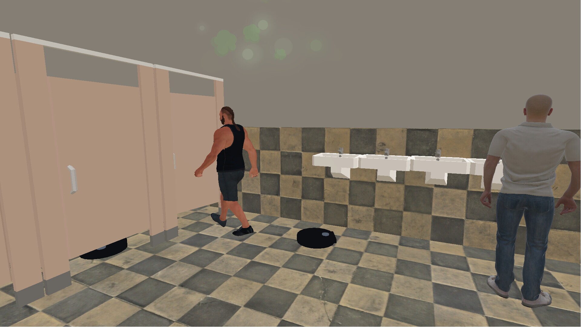 Public Toilet Simulator gameplay visual
