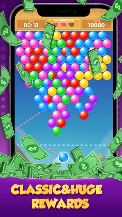 Bubble Crush: Cash Prizes