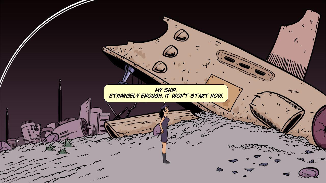 Clotilde Soffritti in: Never Double Park your Spaceship