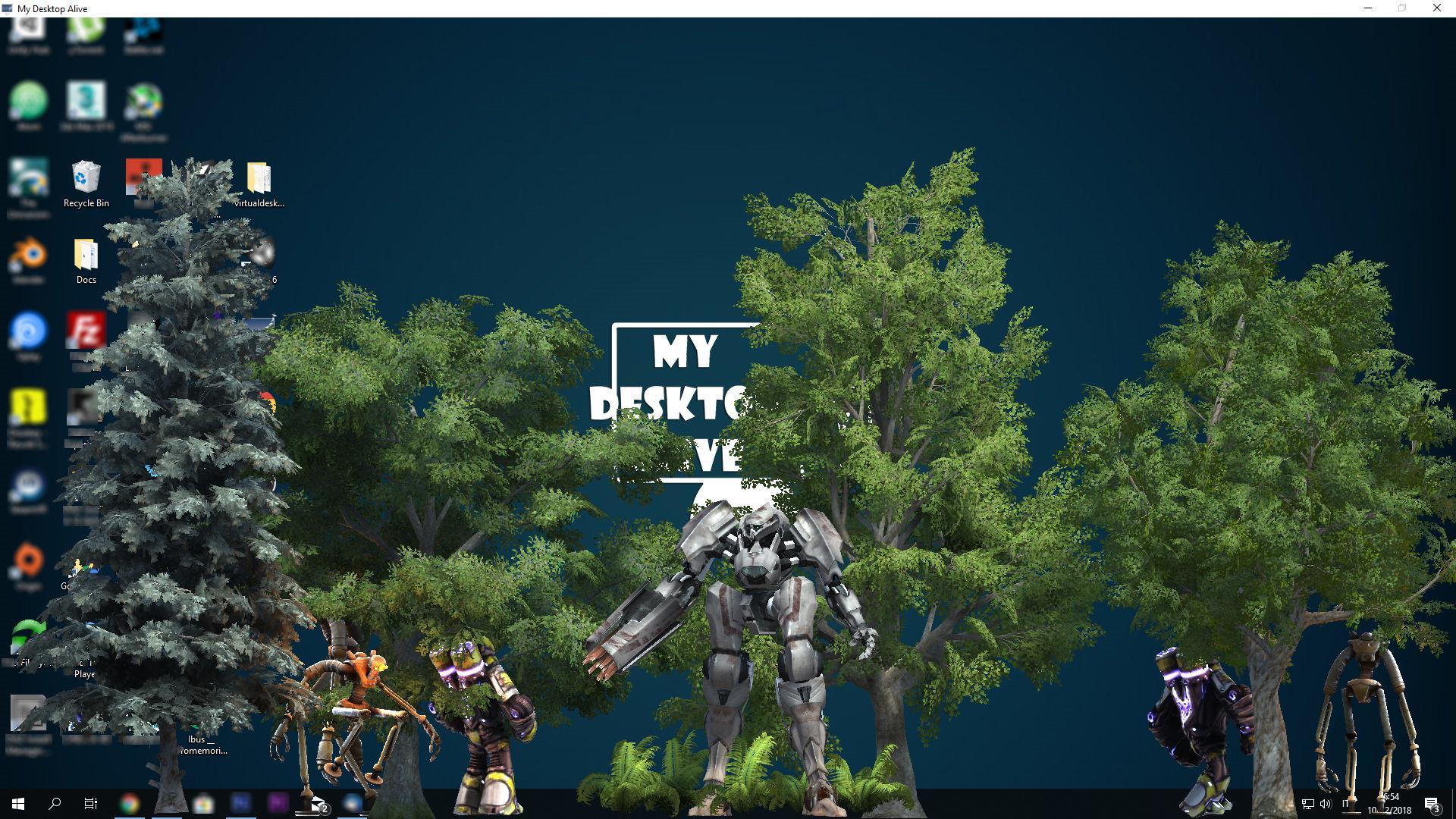 My Desktop Alive (itch)