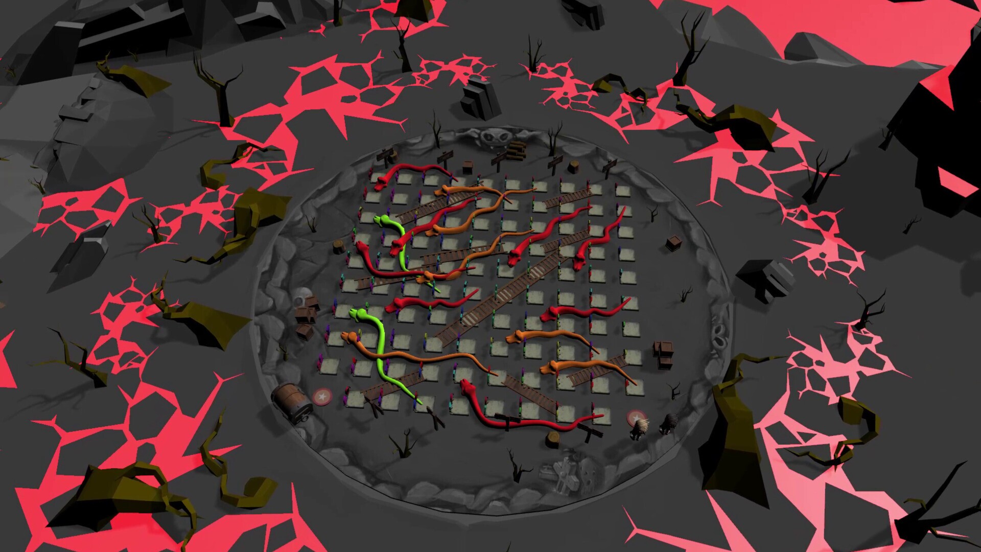 Snakes and Ladders Championship gameplay visual