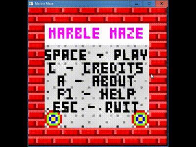 Marble Maze (TomToad)