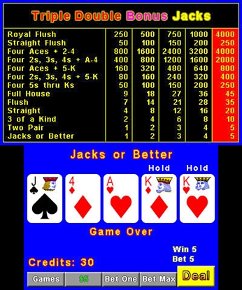 Plain Video Poker