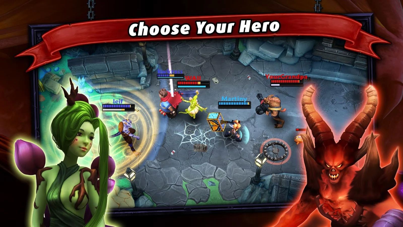 Heroes of SoulCraft - Arcade MOBA